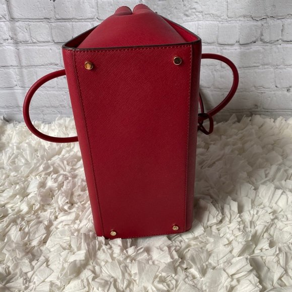 Kate Spade Cameron Satchel/Shoulder Bag Rosso Red - Picture 6 of 8